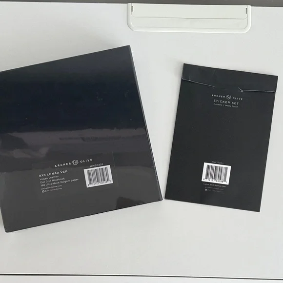 Archer and Olive Lunar Veil journal and stickers - Picture 2 of 4